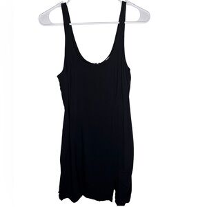 FLOWY LITTLE BLACK DRESS SMALL